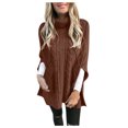 thumbnail image 2 of EGNMCR Chandails pour Femmes Mode Décontractée Manches Longues Imprimé Col Rabattu Fermeture Éclair Chandail en Molleton Hauts Blouse, Cadeaux pour Femmes, 2 of 6