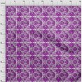 thumbnail image 4 of oneOone Cotton Flex Purple Fabric Block Sewing Craft Projects Fabric Prints By Yard 40 Inch Wide, 4 of 5