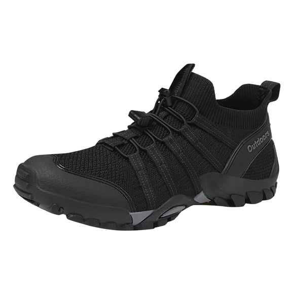 krdevn Barefoot Shoes Women/Men - Round Toe Anti Collision Wading Shoes Outdoor Camping Hiking Shoes Thick Sole Mesh Tracing Shoes Fishing Shoes,River Trekking Shoes, Fishing Wader Boots