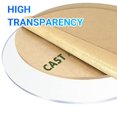 thumbnail image 5 of 4 Pieces 1/8" Round Plexiglass Sheet, 6 Inch Diameter Clear Acrylic Circle, Cake Disk, Table Top, Backdrop, 5 of 5