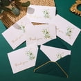 thumbnail image 1 of WHEANG Greeting Cards The New Hot Gold Envelope, Thank You Card Watercolor Thanksgiving Message Card, 1 of 4