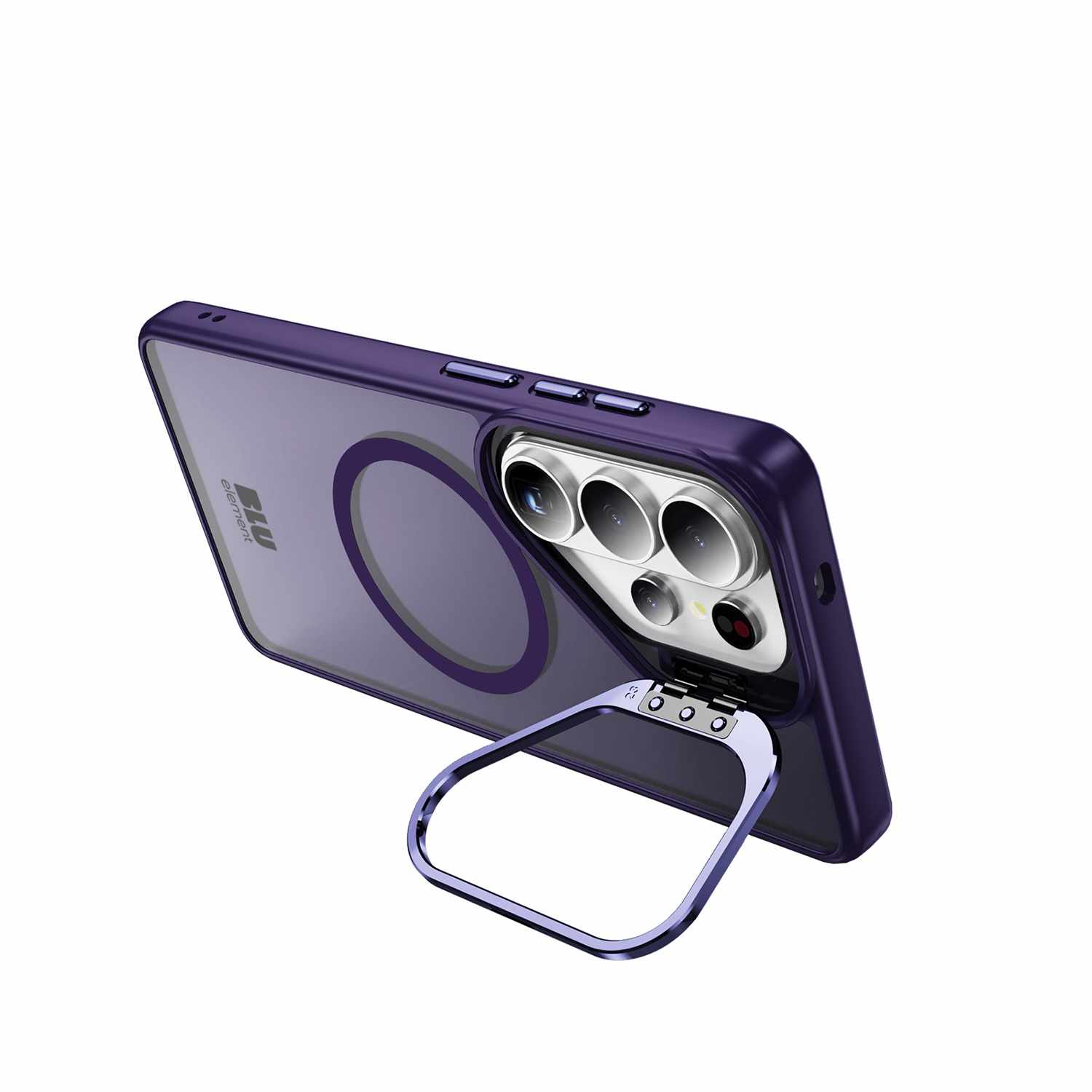 Blu Element Étui Chromatic Kick avec Magnets Violet Foncé pour Samsung Galaxy S26+