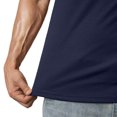 thumbnail image 4 of asjyhkr Mens Workout Compression T Shirts Ribbed V Neck Short Sleeve Tops Summer 2025 Gym Athletic Running Tees, 4 of 9