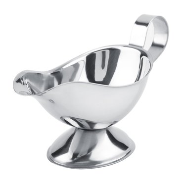 Steak Stainless Steel Steak Pepper Sauce Boat Seasoning Container for Restaurant Kitchen3oz