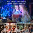 thumbnail image 3 of Galaxy Projector, Night Light Projector with Bluetooth Speaker Music Rhythm Rotating LED Nebula Lights, for Bedroom Home Theatre Party Wedding Birthday, Round, 3 of 7