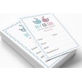 thumbnail image 2 of Inkdotpot Set Of 30Gender Reveal Baby Shower Invitations-Diaper Raffle Tickets And Baby Shower Book Request Cards Its a Boy Its a girl Invites, 2 of 8