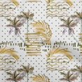 thumbnail image 1 of oneOone Velvet Lime Green Fabric Tropical Craft Projects Decor Fabric Printed By The Yard 58 Inch Wide, 1 of 4
