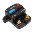 thumbnail image 3 of Audio Fuse Breaker Inverter, Heavy Duty Manual Reset Car Stereo Fuse Holder Wear Resistant Pressure Resistant  For Audio Stereo System 100A, 3 of 8