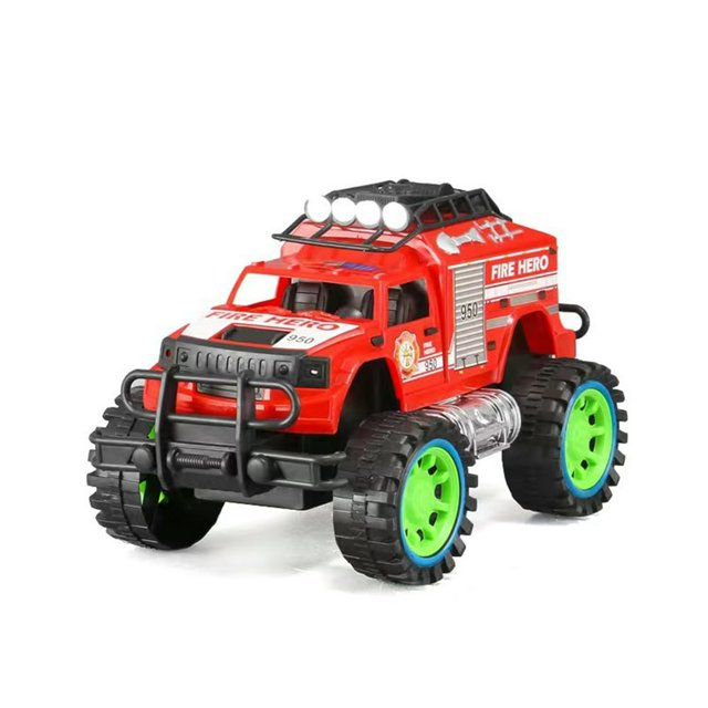 Children‘s Toy Stunt Off-Road Vehicle Four-Wheel Drive Inertial Off-Road Vehicle Flip Dynamic Stunt Car