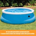 thumbnail image 3 of Pool Plug Stopper Plastic Replacement Ground Pump Strainer Hole Swimming Pool Filter Pump Strainer Hole Plug, 3 of 6