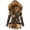 B-Yellow, variant on 2025 Women's Solid Color Casual Womens Full Zip Warm Cotton Padded Jacket Hunker Down Jacket Long Slim Fit Cotton Hood Women Padded