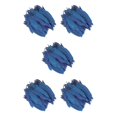 thumbnail image 3 of Maytalsory 100x DIY Boho Style Wild And Colorfast Feathers For Crafts Tear-resistant Klein blue 5Set, 3 of 6
