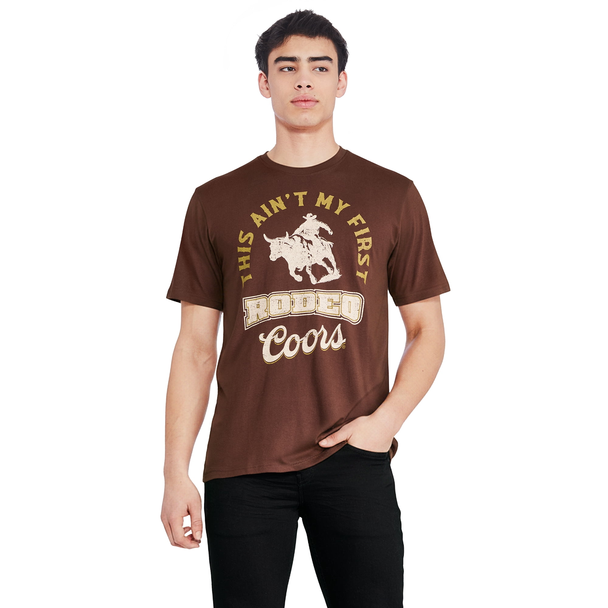 T-shirt à imprimé graphique Coors pour hommes