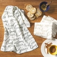 thumbnail image 2 of Holiday Time Cranberry Spice Collection Tidings Red Kitchen Linen Set, 16" x 26", 2-Pack, 2 of 4