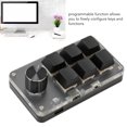 thumbnail image 3 of Clavier Mécanique Macro à une Main, Interrupteur Rouge Portable USB Mini DIY Clavier Programmable avec Bouton, Plug And Play, pour Bureau Gaming, 3 of 8