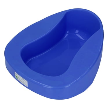 Plastic Bedpan,Large Bed Pan Nursing Elderly Bedpan Contoured Bed Pan Built to Last
