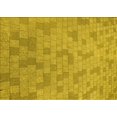 thumbnail image 1 of Ahgly Company Machine Washable Indoor Rectangle Transitional Dark Golden Rod Brown Area Rugs, 2' x 5', 1 of 7
