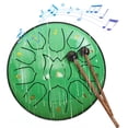 thumbnail image 2 of Birdeem 6-Inch 11 Tone Childrens Hand Drum Forget Worry Drum Adult Hand Disc Drum, 2 of 5