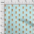 thumbnail image 1 of oneOone Cotton Poplin Fabric Floral Block Print Fabric BTY 42 Inch Wide, 1 of 4