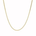 thumbnail image 2 of 14k Yellow Gold Gourette Chain 1.0mm 18 in, 2 of 4