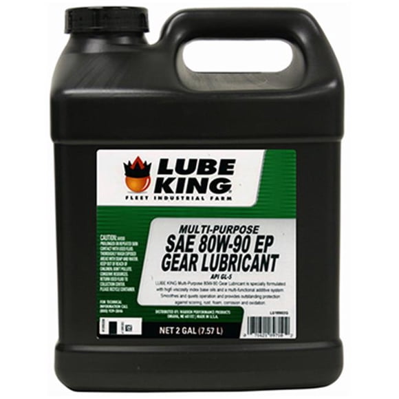 Lube King LU18902G 80W90 Gear Oil, 2 Gallon