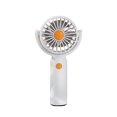 thumbnail image 1 of A Portable Handheld Mini Fan With 180 Degree Rotating Head 3 Speed Settings Removable Washable Mesh Cover Usb Rechargeable White, 1 of 7