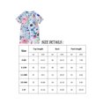 thumbnail image 2 of xiaxaixu Baby Girls Boys Rash Guard Swimsuit Playsuits Watercolour Print Zipper Short Sleeve Sun Protection Bathing Suit, 2 of 9