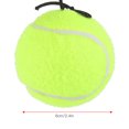 thumbnail image 2 of Domqga Tennis Training Ball, Tennis Ball with String,Tennis Ball Tennis Beginner Training Ball with 4M Elastic Rubber String For Single Practice, 2 of 8