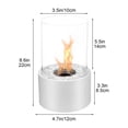 thumbnail image 3 of Bio Tabletop Fireplace With Decorative Stones And Fire Extinguisher For Indoor And Outdoor Use Patio Balcony Garden Decorative Heating, 3 of 9