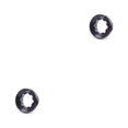thumbnail image 3 of fastboy RISK M20 Stable Bottom Bracket Bolts Rustproof Chainwheel Cranks Cover Hollow Lid Crankset Fixing Screw Biking Accessories Black Crank Cover 2Set, 3 of 6