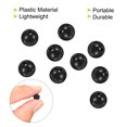 thumbnail image 4 of Unique Bargains Perles de Pêche Rondes en Plastique de 7 mm Outil d'Attirail Noir 200 Pcs, 4 of 5