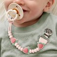 thumbnail image 2 of Itzy Ritzy Itzy Strap Plus Strawberry Pacifier Holder for Infants, 0+ Months, 2 of 4