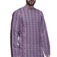 thumbnail image 3 of Atasi Designer Printed Summer Wear Long Kurta With White Pajama Set For Men, 3 of 3