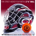 thumbnail image 2 of Franklin Sports GFM 1500 NHL Hurricanes Goalie Face Mask, 2 of 3
