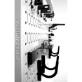 thumbnail image 4 of Wall Control 32"x16" Horizontal Pegboard Garage Organizer, White (3 Pack), 4 of 11