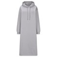 thumbnail image 4 of Gspmoly Robe d'Été, Robes Longues Décontractées à Capuche pour Femmes avec Cordon de Serrage, Robes Formelles pour Femmes Offres Prime, 4 of 6