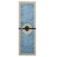 thumbnail image 2 of Casavani - 4'x6' Blue Block Printed Cotton Area Rugs for Living Room Outdoor Patio Rugs, 2 of 7