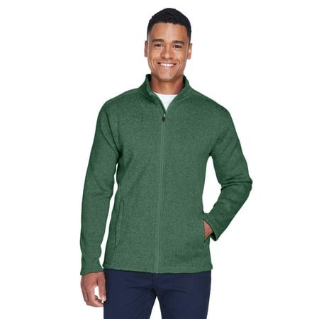 Devon & Jones Men's Bristol Full-Zip Sweater Fleece Jacket