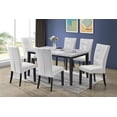thumbnail image 3 of Aerys Lucky Faux Marble Top Dining Table, 3 of 4