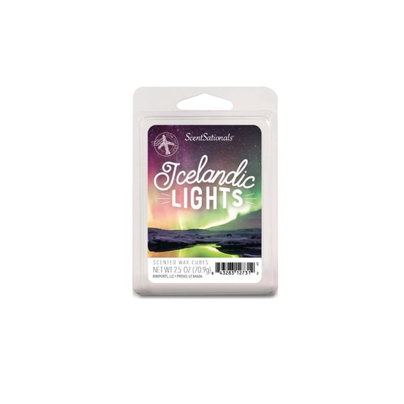 ScentSationals Cubes de Cire Parfumée - Lumières Islandaises