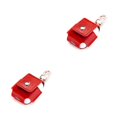 thumbnail image 1 of Shengyu Wireless Earphone Charging Case Protector Bag Anti-lost Metal Clip Fit red 2Set, 1 of 6
