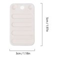 thumbnail image 3 of MasteelfCA 4pcs Furniture Feet Mats Simple Sofa Leg Bed Foot Base Raising Pads (White), 3 of 7