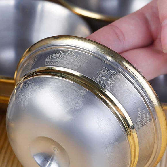 Tibetan Bowls Brass Decorative Plates Table Buddhist Supplies Lightweight Copper Meditation Cups Ceremony Altar Bowl Tableware 10cm