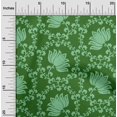 thumbnail image 2 of oneOone Rayon Green Fabric Asian Block Fabric For Sewing Printed Craft Fabric By The Yard 56 Inch Wide, 2 of 4