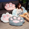 thumbnail image 4 of Cats Paw Shape Plush Sofa Office Cushion Elastic Decoration, 4 of 4