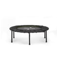 thumbnail image 1 of 48” Rebounder Trampoline with Handle, Quiet Bungee, Foldable Steel Frame, 1 of 7