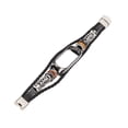 thumbnail image 4 of Watch Bracelets, Comfortable Skin Friendly Easy Install Exquisite Retro Leather Strap  For Mi Band 6 Smartwatch Black And Black, 4 of 8