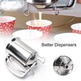 thumbnail image 4 of Mix Dispenser – Pancake Dispenser – Pancake Batter Dispenser Stainless Steel Kitchen Batter Dispenser – Cupcake Batter Dispenser – Waffle Batter Dispenser, 4 of 4
