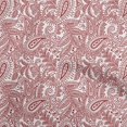 thumbnail image 1 of oneOone Jersey de Coton Rouge Foncé Tissu à Blocs Matière de Robe Tissu Imprimé Tissu au Mètre 58 Pouces de Large, 1 of 5