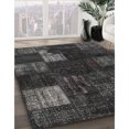 thumbnail image 2 of Ahgly Company Indoor Rectangle Traditional Charcoal Black Persian Area Rugs, 2' x 3', 2 of 6